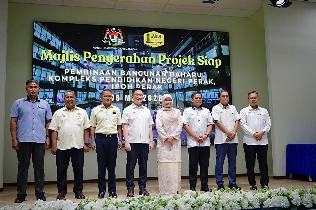 MAJLIS PENYERAHAN PROJEK SIAP : “PEMBINAAN BANGUNAN BAHARU KOMPLEKS PENDIDIKAN NEGERI PERAK, IPOH PERAK”