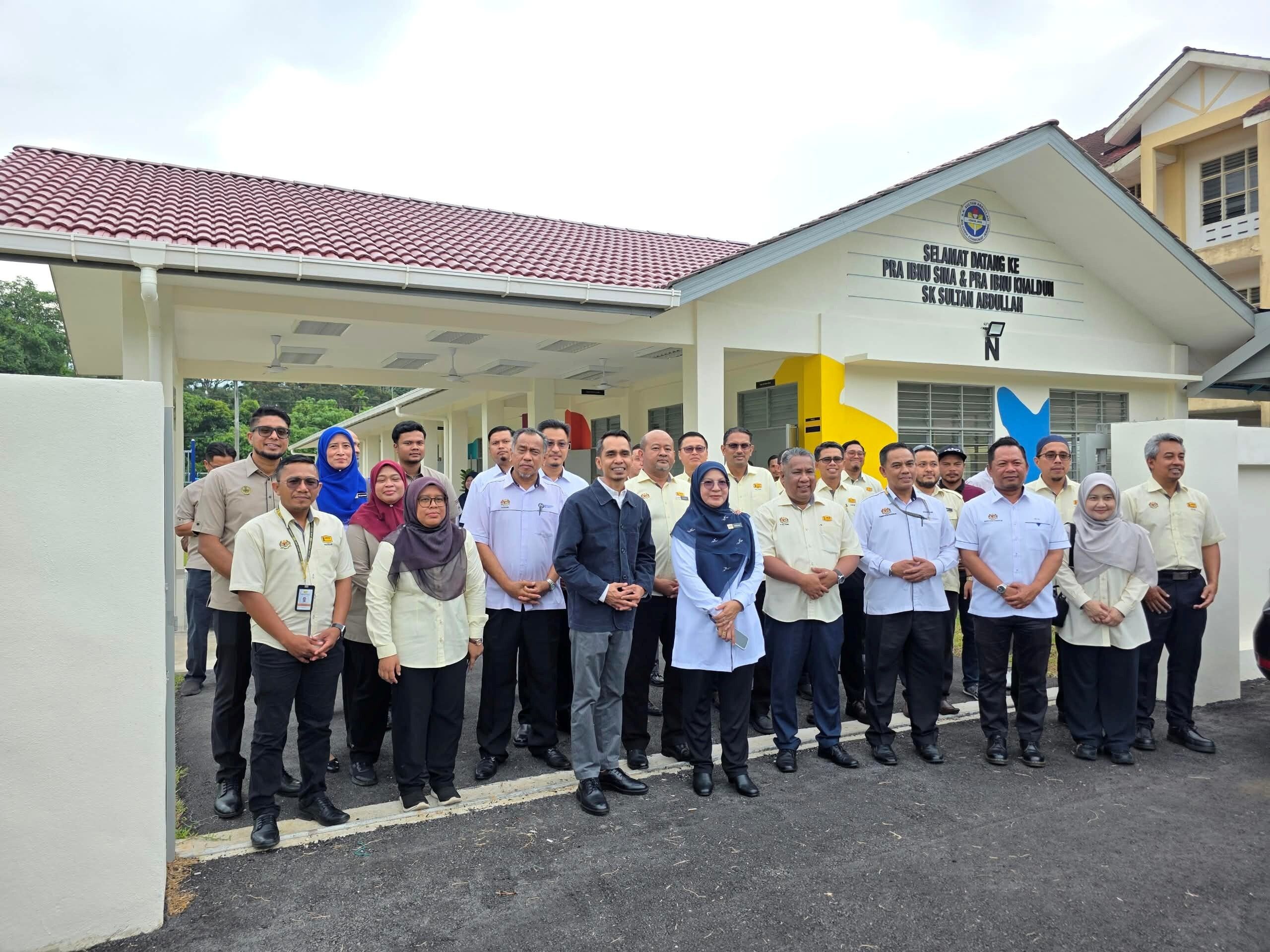 MAJLIS PENYERAHAN PROJEK DAIF PERAK (2024) - PEMBINAAN SEMULA BANGUNAN DAIF (PRASEKOLAH 2BD) DI SEKOLAH KEBANGSAAN SULTAN ABDULLAH, CHANGKAT JERING, PERAK (ABA6022)